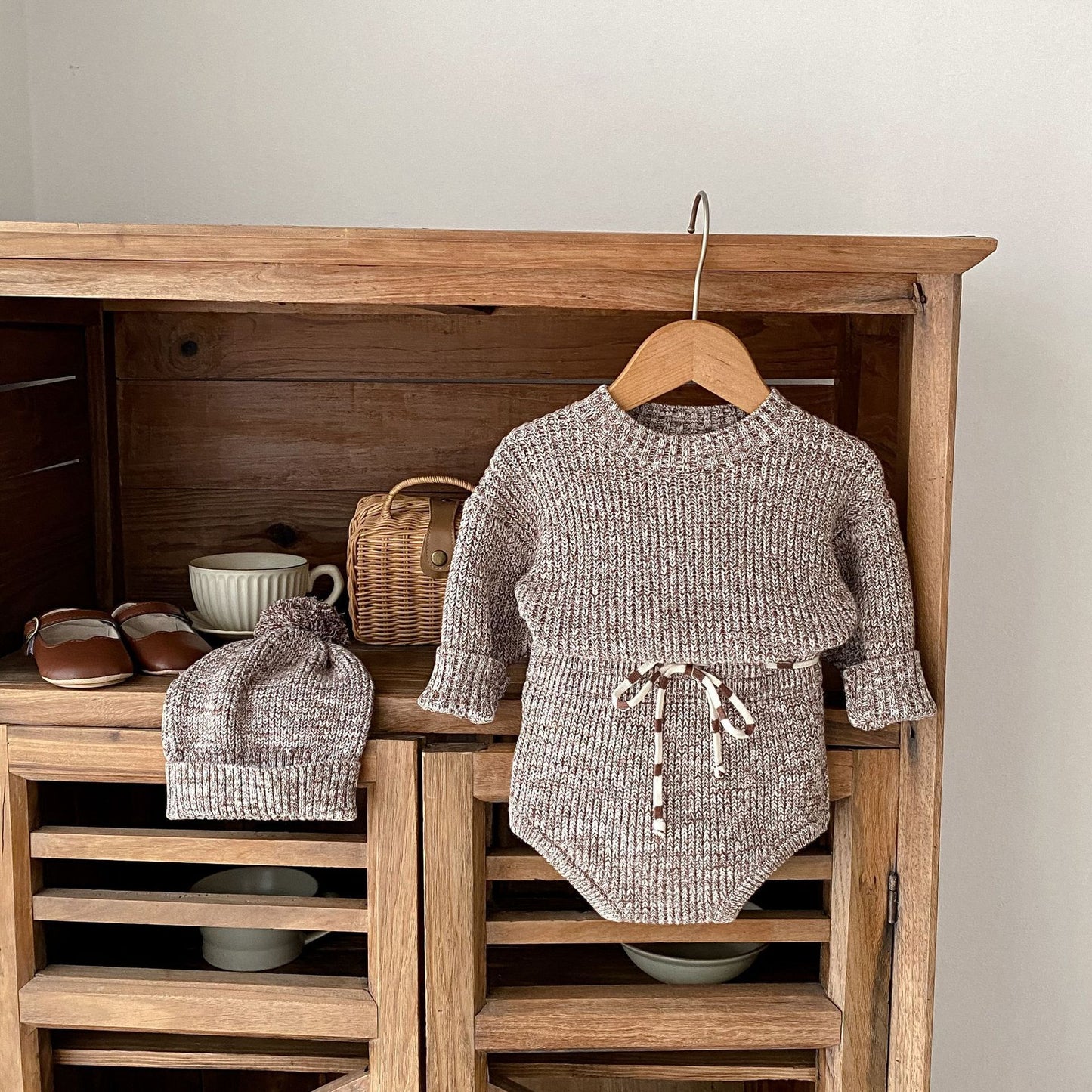Infant Baby Girl Mixed Pullover 3 piece set - Simply Snug
