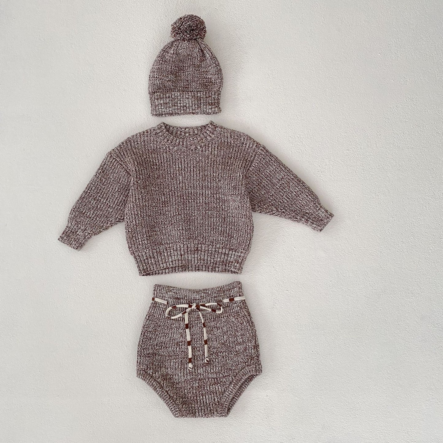 Infant Baby Girl Mixed Pullover 3 piece set - Simply Snug