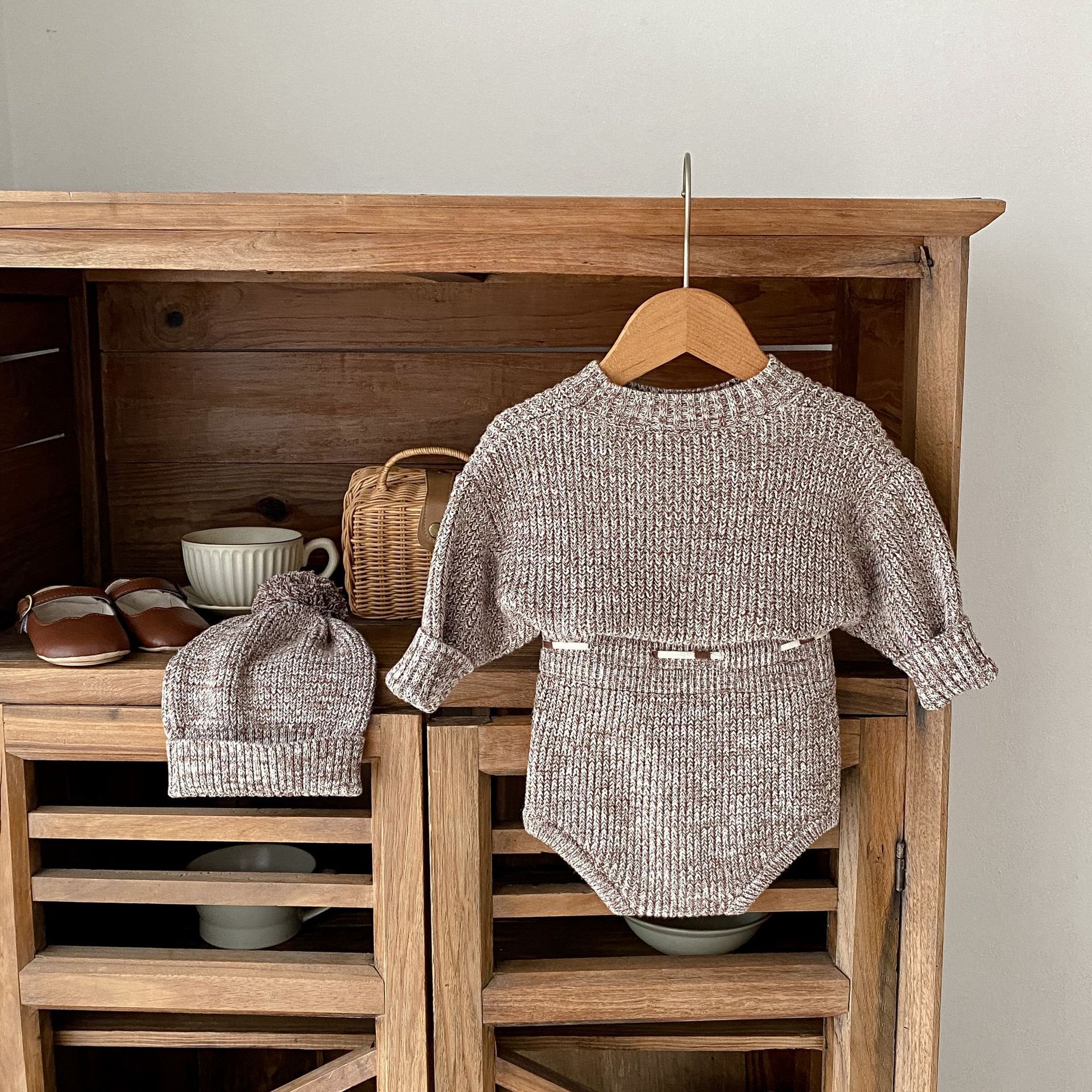 Infant Baby Girl Mixed Pullover 3 piece set - Simply Snug