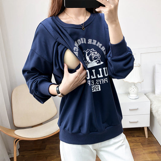 Simply Snug™  Side Access Breastfeeding Sweater - Simply Snug